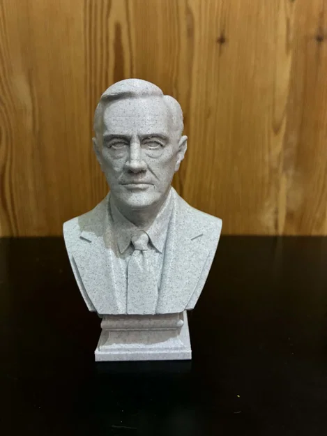 Franklin Delano Roosevelt — Bức tượng bán thân (Bust) - Image 2