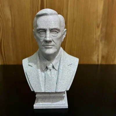 Franklin Delano Roosevelt — Bức tượng bán thân (Bust)