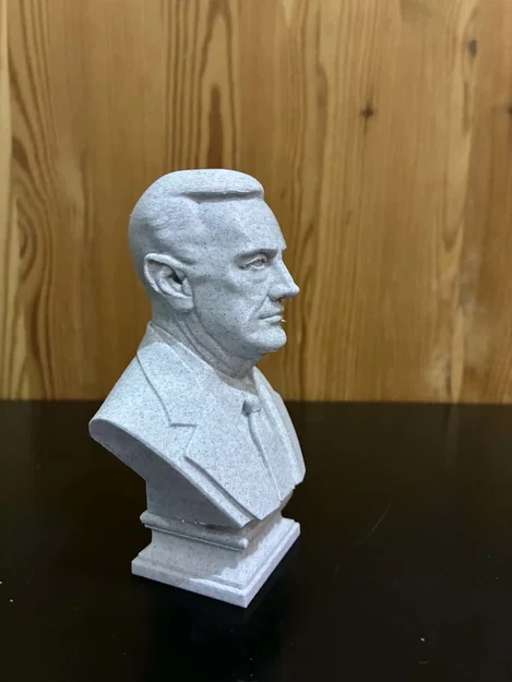 Franklin Delano Roosevelt — Bức tượng bán thân (Bust) - Image 5