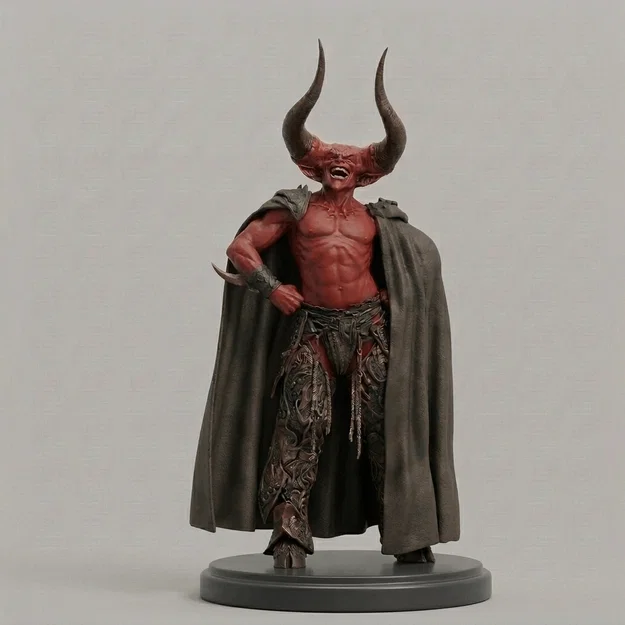 Mô hình 3D nhân vật Darkness từ phim Legend 1985 cho người sưu tầm - Image 1