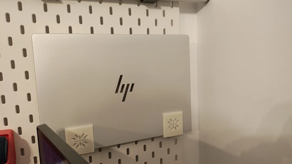 Giá đỡ Laptop gắn bảng Skadis - Đa dạng kích thước 14, 16, 18, 20, 23mm - Image 1