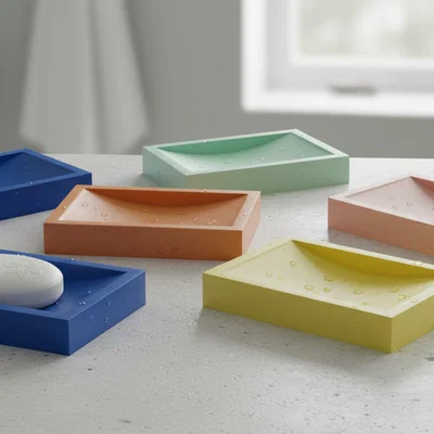 Khay đựng xà phòng 3D thiết kế hiện đại và tiện dụng