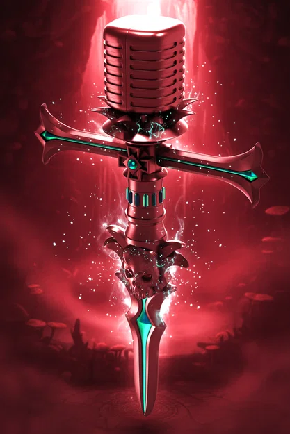 Mô hình Micro Gothic trang trí cực chất cho góc làm việc - Image 5