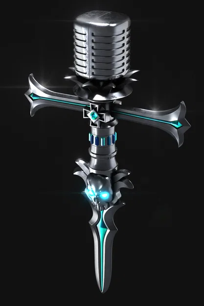 Mô hình Micro Gothic trang trí cực chất cho góc làm việc - Image 6