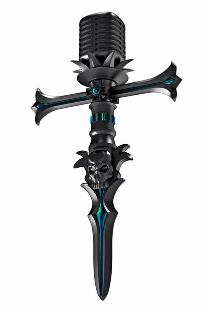 Mô hình Micro Gothic trang trí cực chất cho góc làm việc - Image 9