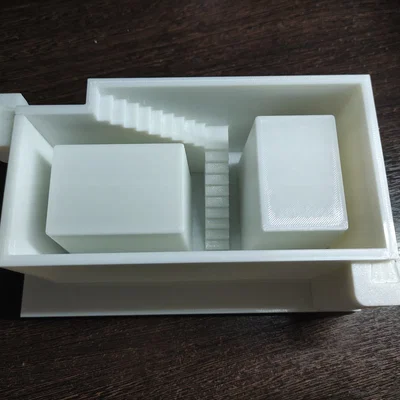Khay đựng bút văn phòng phong cách kiến trúc độc đáo in 3D