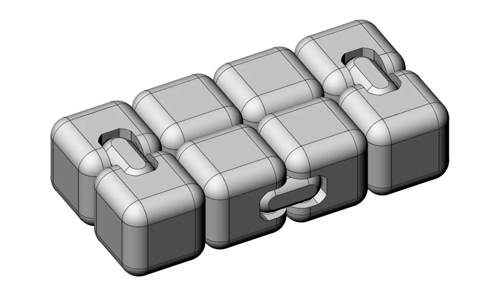 Infinity Cube (Khối lập phương vô tận) - Đồ chơi in 3D giải tỏa căng thẳng - Image 2