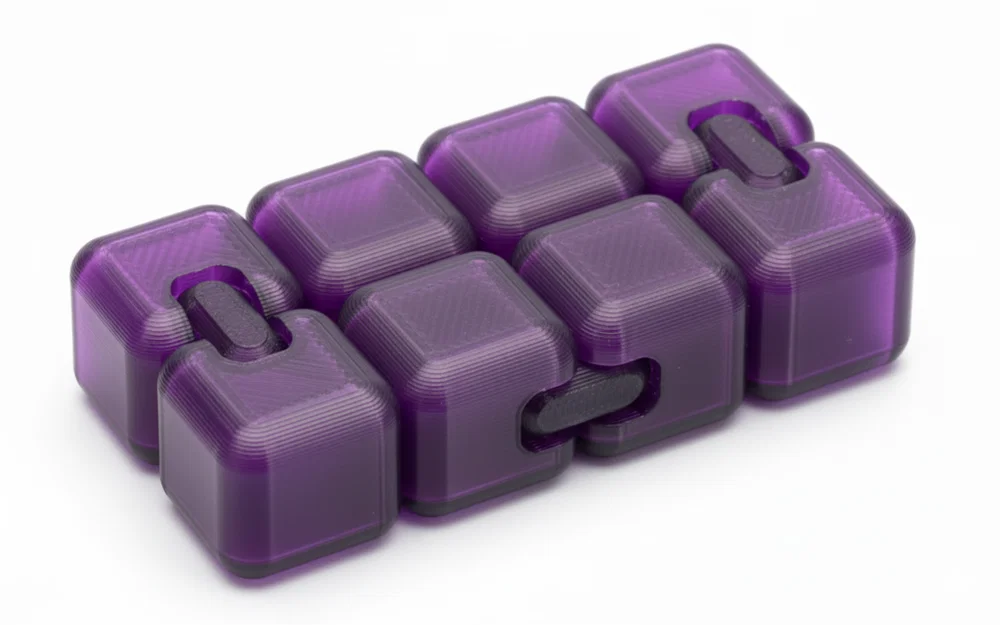 Infinity Cube (Khối lập phương vô tận) - Đồ chơi in 3D giải tỏa căng thẳng - Image 3