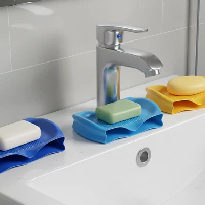 Khay Đựng Xà Phòng In 3D Thông Minh Chống Đọng Nước