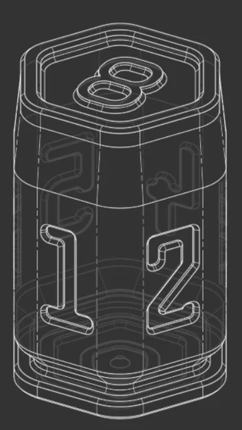 Xúc xắc D6 hình vỏ đạn | Kèm một bất ngờ nho nhỏ >:} - Image 1