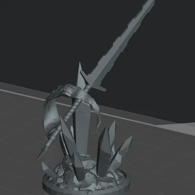 Mô hình Astral Sword Summon 3D cho trò chơi Frosthaven