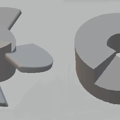 Bộ cánh quạt thay thế cho robot hút bụi hồ bơi Dolphin, Bestway