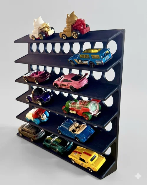 Kệ Trưng Bày Xe Mô Hình Tỉ Lệ 1:64 - 2 Phiên Bản - Image 6