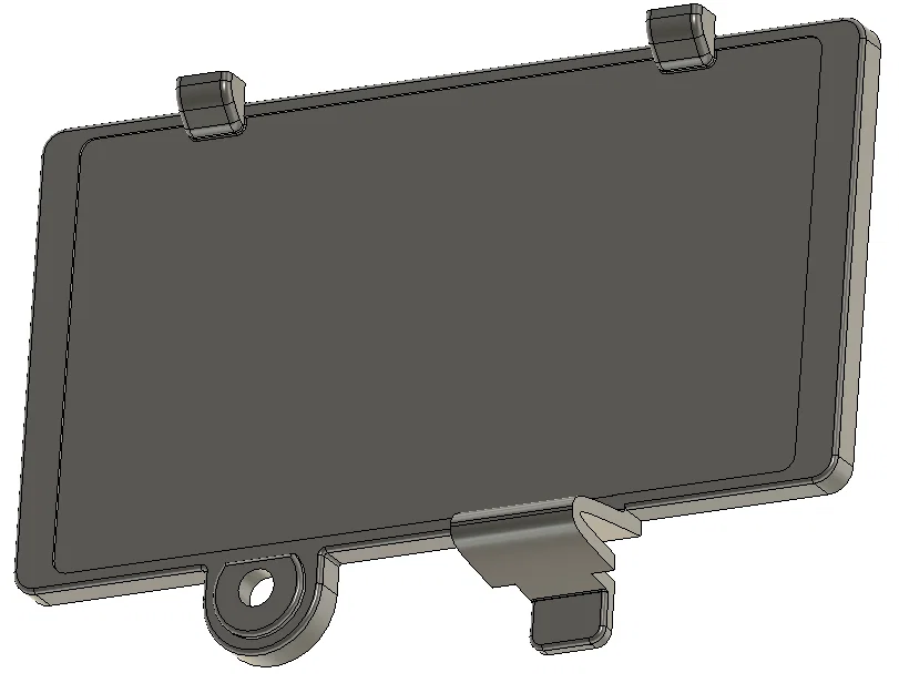 Nắp đậy pin tay cầm điều khiển xe RC – Phụ tùng thay thế phổ thông - Image 2