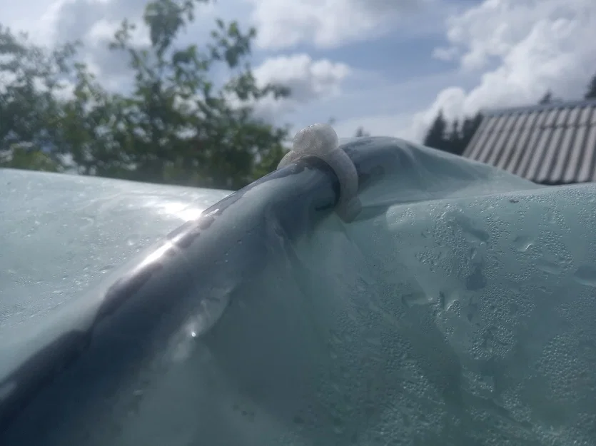 Kẹp cố định màng phủ nhà kính cho ống HDPE 20mm (File in 3D) - Image 3