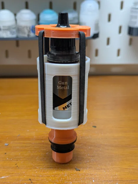 The Agitator v1 - Thiết bị tự chế lắc sơn cho mọi loại lọ trên kệ của bạn - Image 1