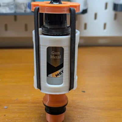 The Agitator v1 - Thiết bị tự chế lắc sơn cho mọi loại lọ trên kệ của bạn