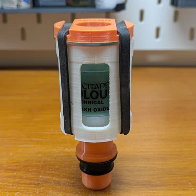 The Agitator v1 - Thiết bị tự chế lắc sơn cho mọi loại lọ trên kệ của bạn