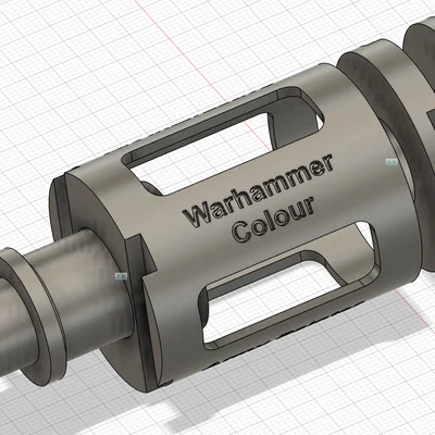 The Agitator v1 - Thiết bị tự chế lắc sơn cho mọi loại lọ trên kệ của bạn