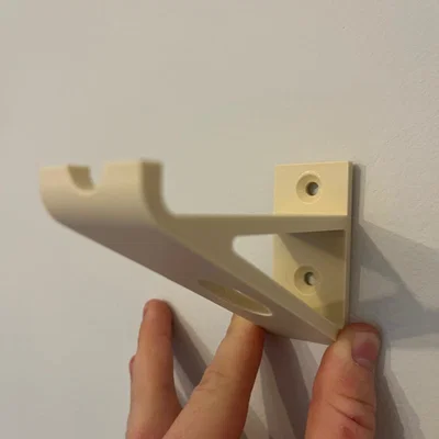 Ke đỡ kệ treo tường 3D thiết kế hình tam giác chịu lực