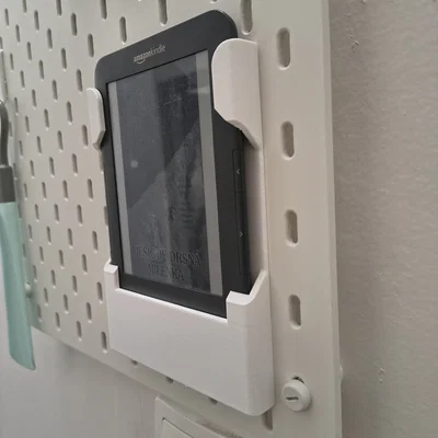 Giá treo Kindle 3 Keyboard lên bảng SKADIS (Home Assistant)
