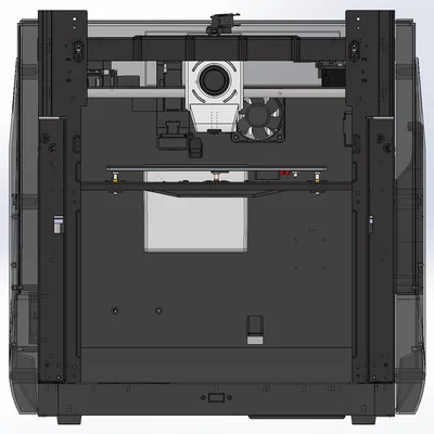 Mô hình CAD lắp ráp Qidi Q1 Pro
