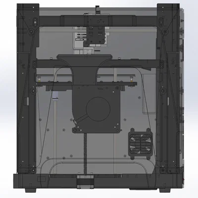 Mô hình CAD lắp ráp Qidi Q1 Pro