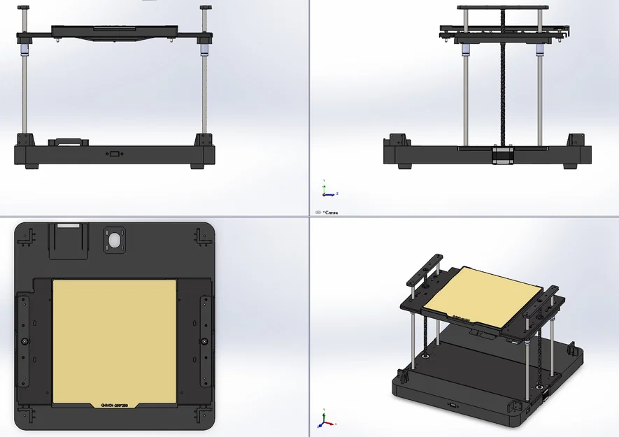 Mô hình CAD lắp ráp Qidi Q1 Pro - Image 6