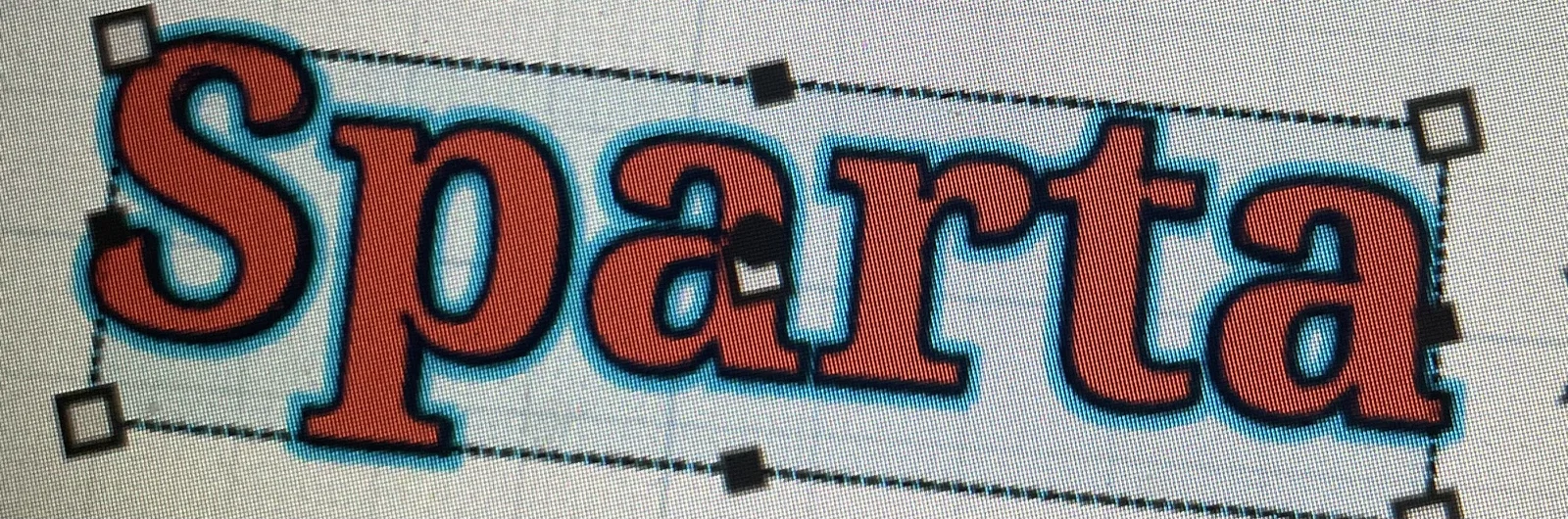 Mô hình chữ Sparta 3D trang trí bàn làm việc cực chất - Image 1