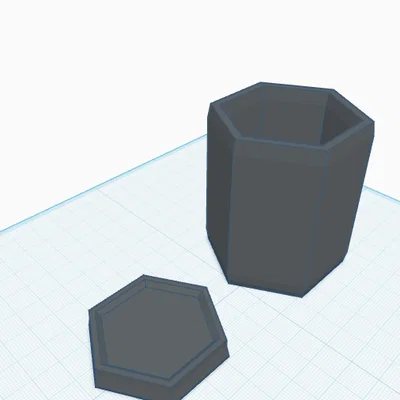 Hộp đựng Hexabox hình lục giác đa năng - File in 3D chất lượng