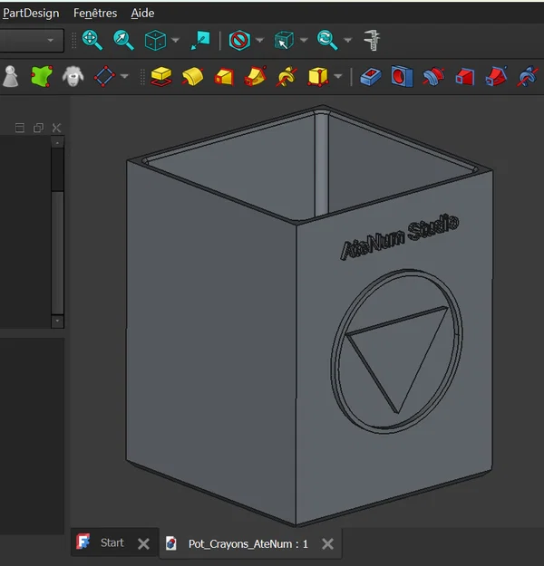 CUB - Ống cắm bút từ AteNum Studio - Image 1