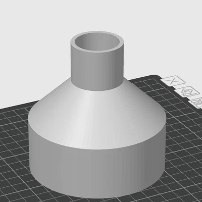 Đầu chuyển đổi ống thông gió từ 1.5 inch sang 4 inch