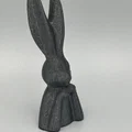Mô hình chú thỏ dễ thương (Cute Bunny) in 3D trang trí độc đáo - Thumbnail 2