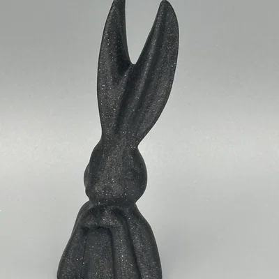 Mô hình chú thỏ dễ thương (Cute Bunny) in 3D trang trí độc đáo