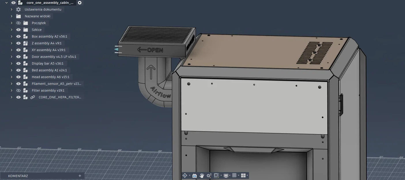 Hệ thống lọc khí cho CORE ONE + (có hoặc không có MMU) - Image 1