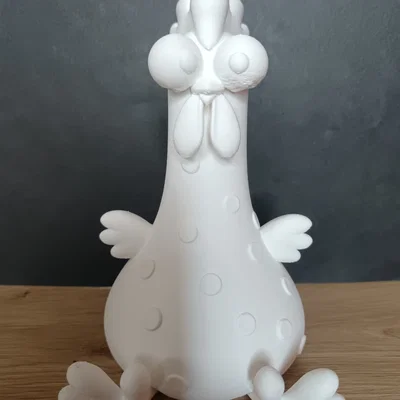 Mô hình chú gà Easter (Easter Chicken) đáng yêu trang trí lễ Phục sinh