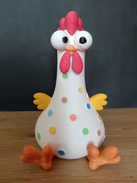 Mô hình chú gà Easter (Easter Chicken) đáng yêu trang trí lễ Phục sinh - Image 7