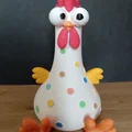 Mô hình chú gà Easter (Easter Chicken) đáng yêu trang trí lễ Phục sinh - Thumbnail 7
