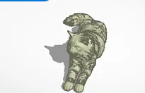 Mô hình mèo Cat flexi in 3D cử động linh hoạt độc đáo - Image 1