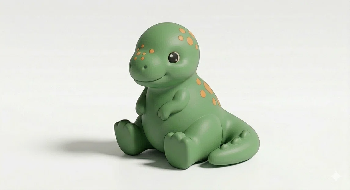 Mô hình T-rex siêu đáng yêu - Đồ trang trí bàn làm việc cực xinh - Image 1