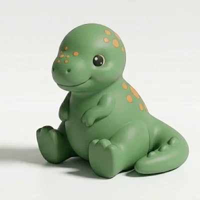 Mô hình T-rex siêu đáng yêu - Đồ trang trí bàn làm việc cực xinh