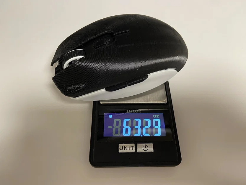 Vỏ nắp lưng thay thế cho Razer Orochi v2 (STL, STEP, F3D) - Image 3