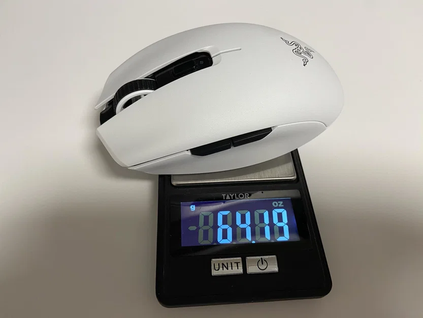 Vỏ nắp lưng thay thế cho Razer Orochi v2 (STL, STEP, F3D) - Image 7