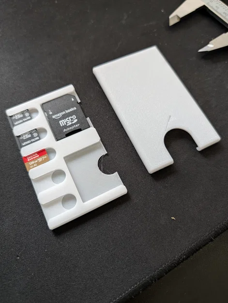 Khay Đựng Thẻ Nhớ SD và microSD Gọn Gàng Tiện Lợi (In 3D) - Image 1