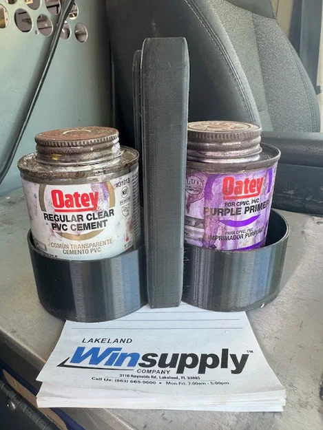 Khay đựng keo dán ống PVC 1/2 pint tiện lợi khi thi công - Image 1