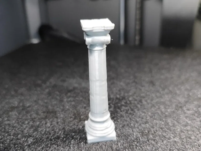Mô hình Cột trụ Hy Lạp cổ đại (Ruined Column) in 3D nghệ thuật - Image 1