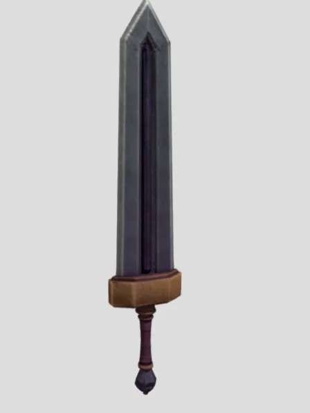 Mô hình Đại Kiếm (Great Sword) in 3D phong cách Animal Company - Image 1