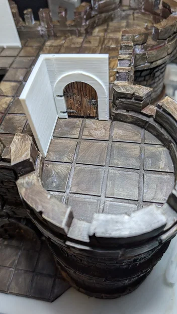 Plain Modular Terrain Walls (Tường Địa Hình Lắp Ghép Dành Cho D&D / TTRPG) - Image 6
