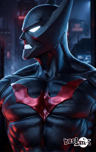 Mô hình Batman Beyond chi tiết cho in 3D - File STL cao cấp - Image 2