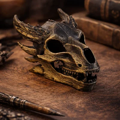 Mô hình đầu lâu rồng Dragon Skull - Tác phẩm nghệ thuật độc đáo